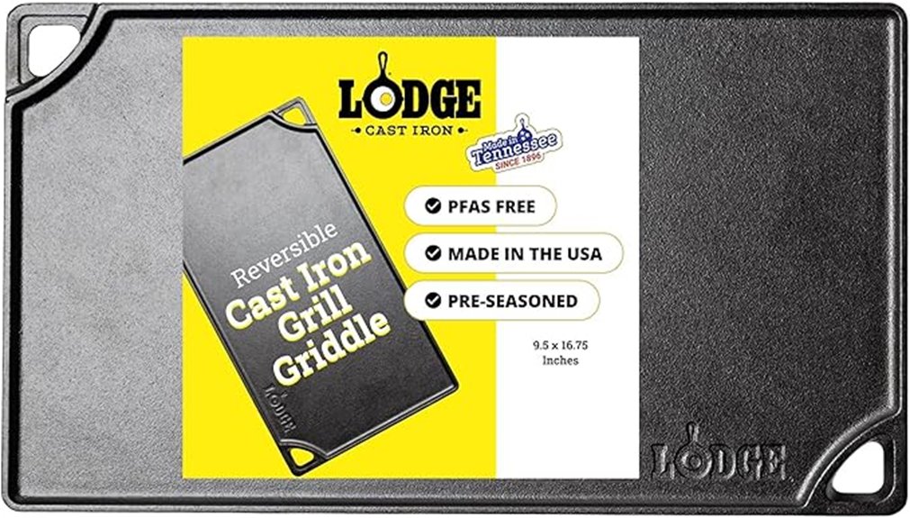 dual purpose cast iron cookware