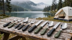 durable camping cutlery sets
