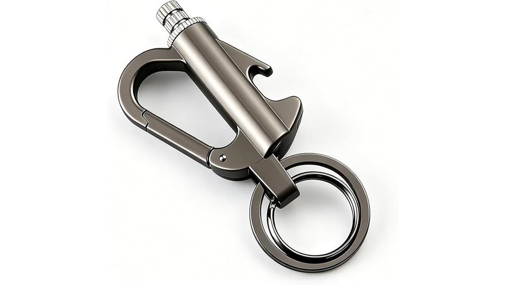 durable lighter with keychain