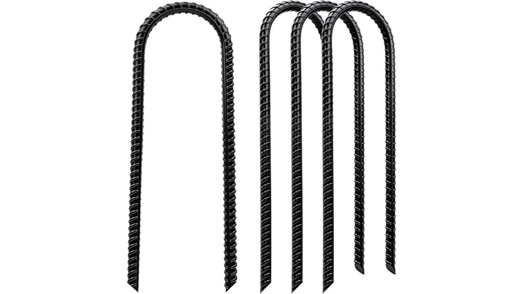 durable outdoor trampoline stakes
