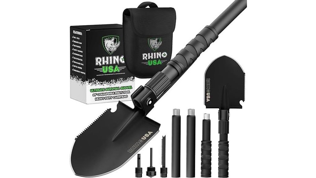 durable survival shovel tool