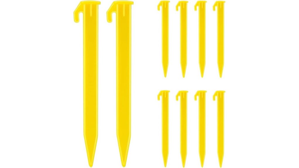 durable tent stakes pack