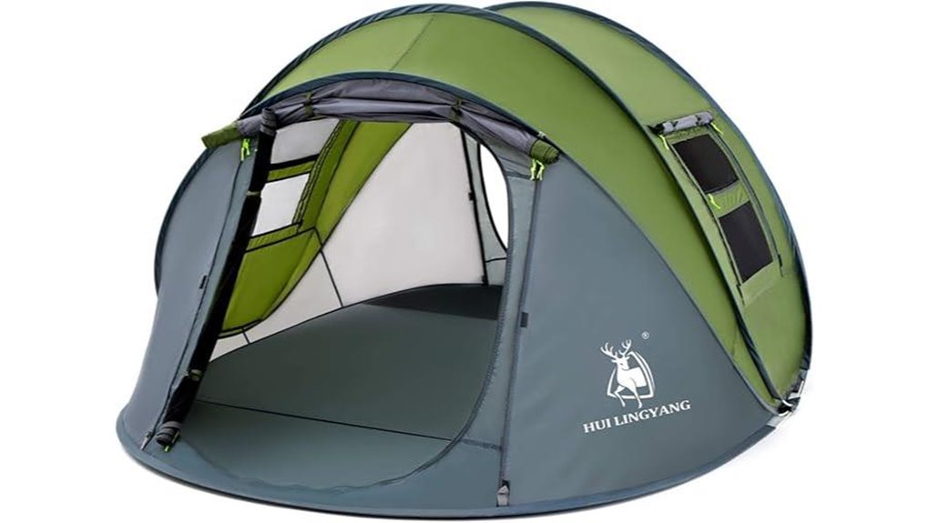 easy setup waterproof tent