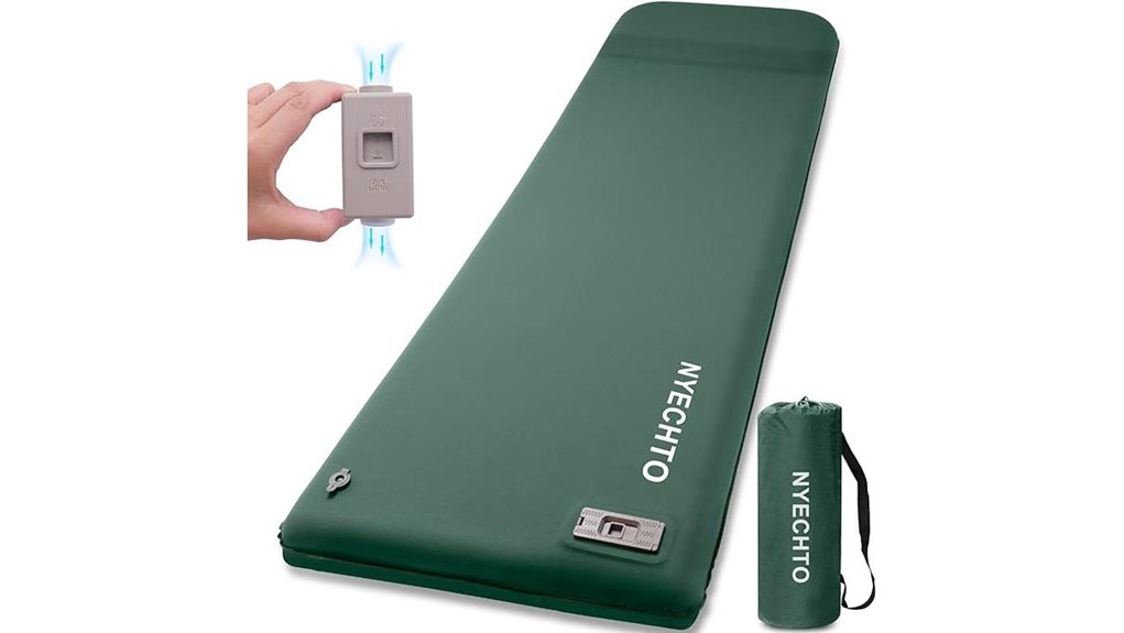 electric pump camping mattress