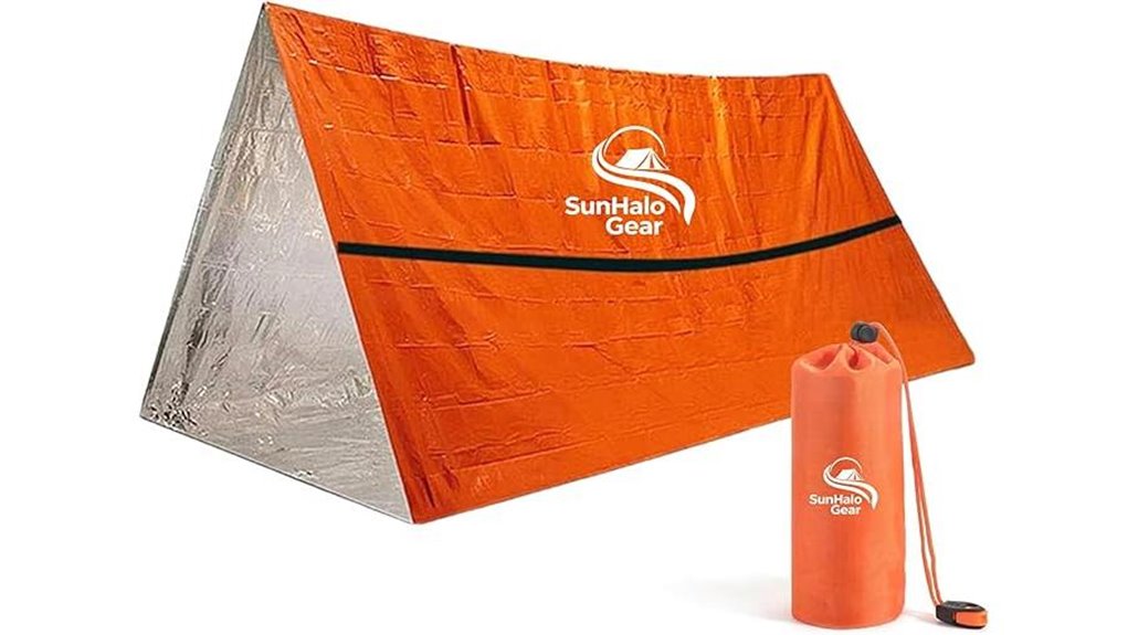 emergency camping survival tent