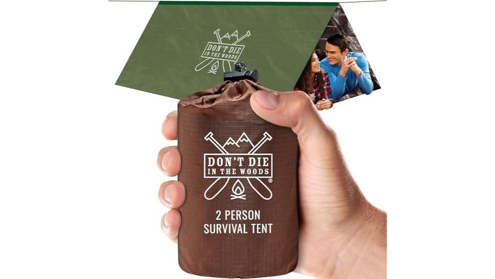 emergency thermal survival shelter