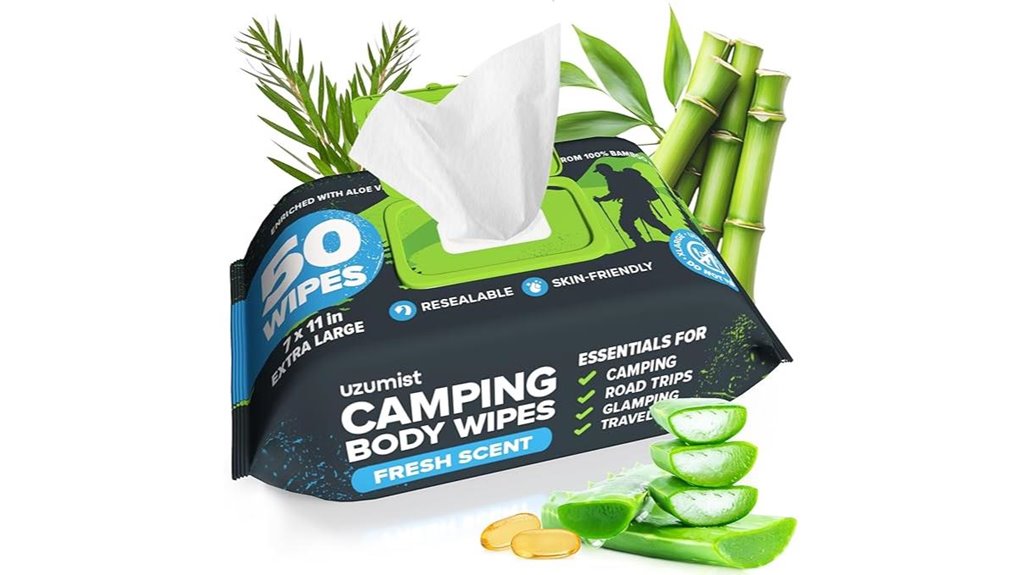 extra large camping wipes