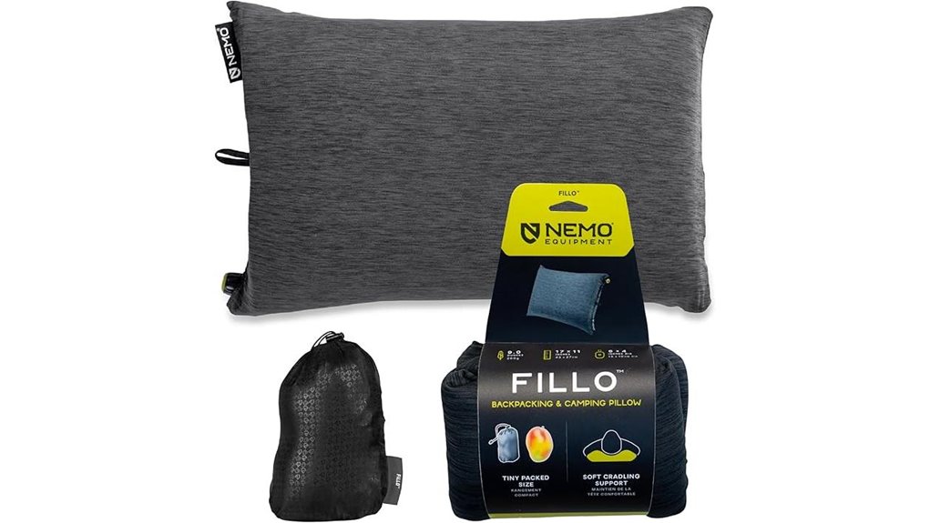 fillo backpacking pillow one size