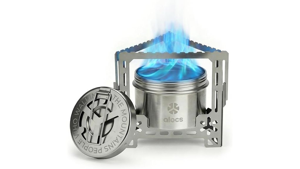 foldable alcohol camping stove