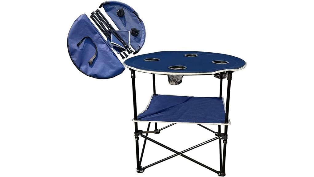 foldable camping beach table