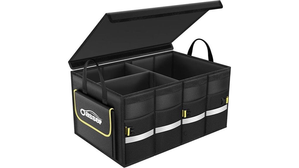 foldable organizer with pockets