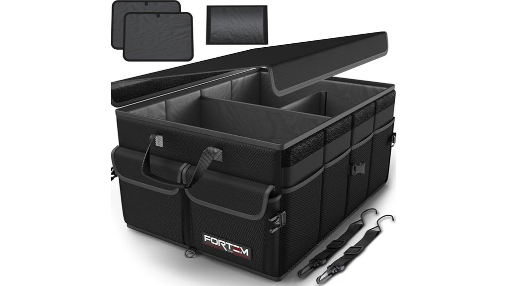 foldable trunk storage solution