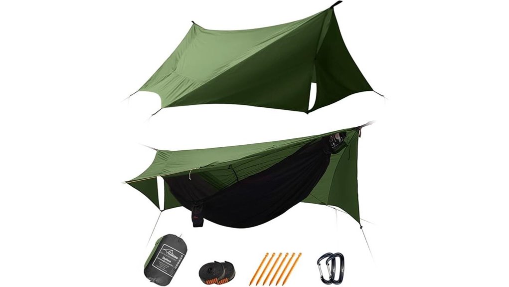 hammock with net protection