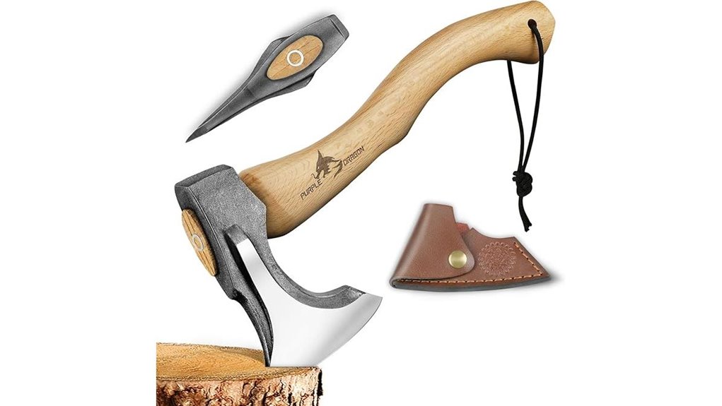 hand forged camping axe