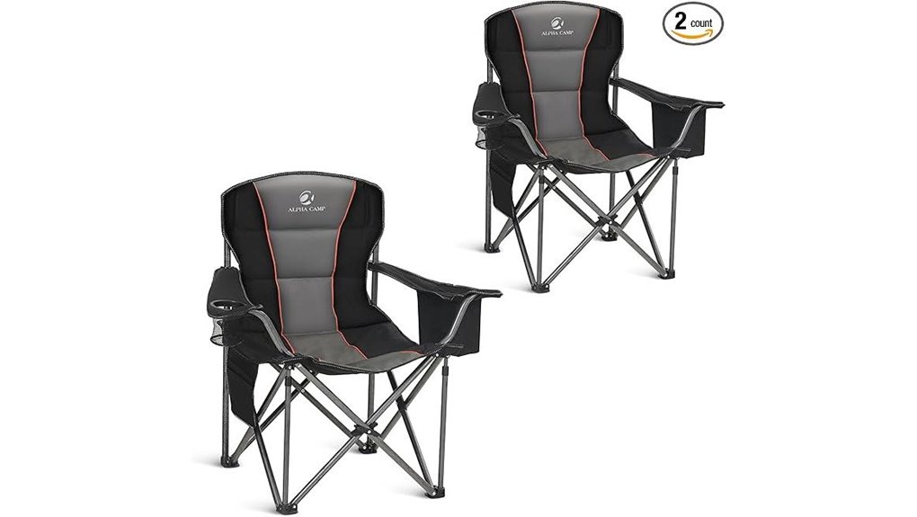 heavy duty camping chair