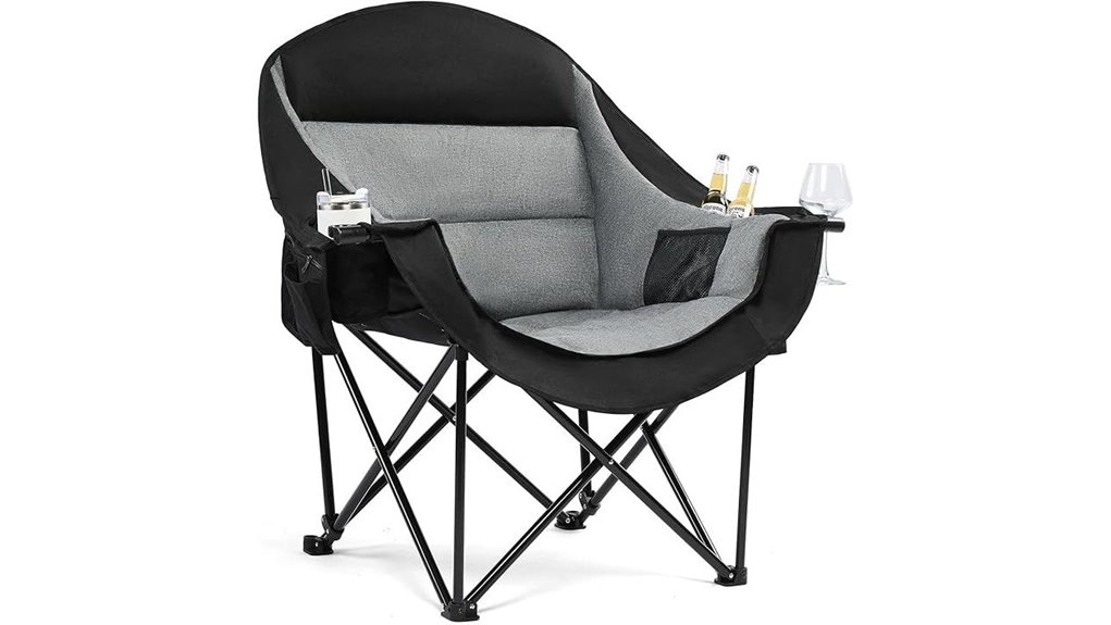 heavy duty camping chair