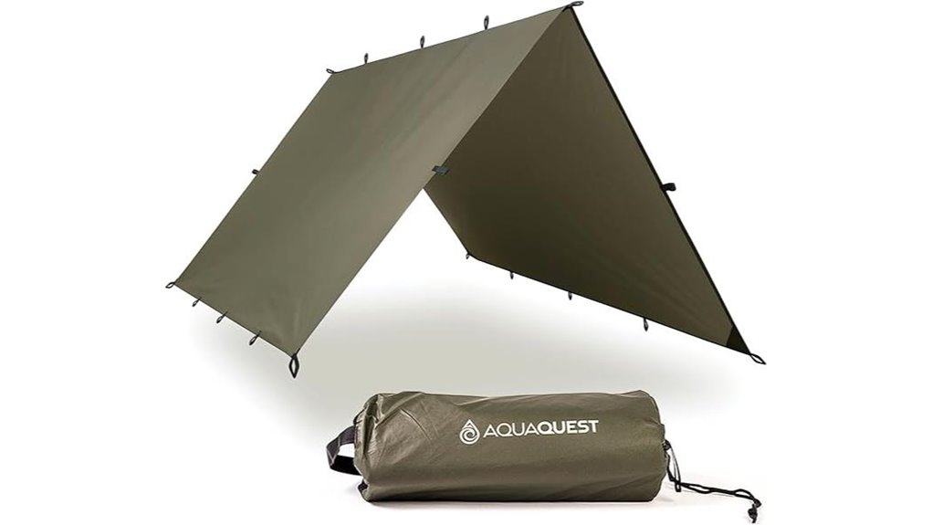 heavy duty waterproof rain fly