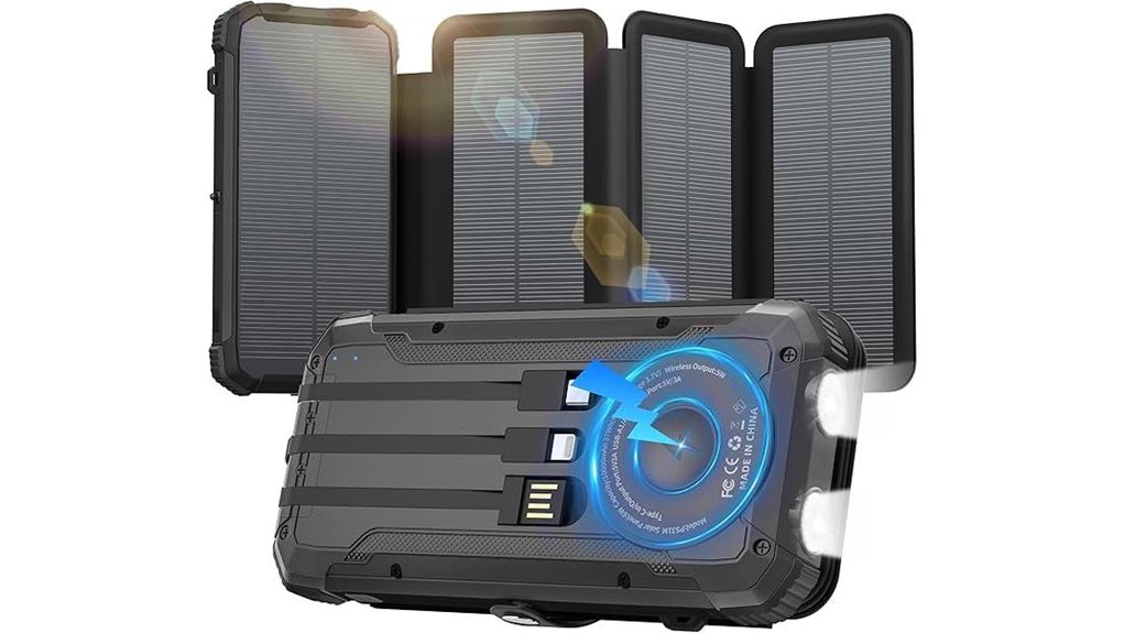 high capacity solar charger