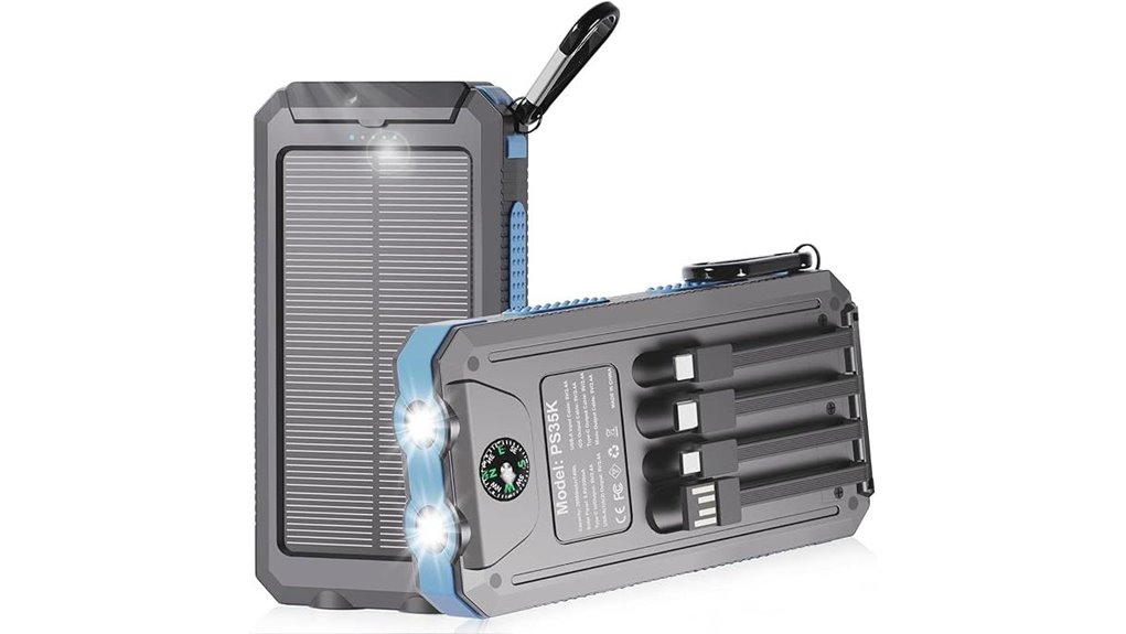 high capacity solar charger