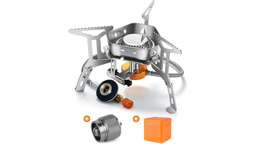 high powered camping cooktop