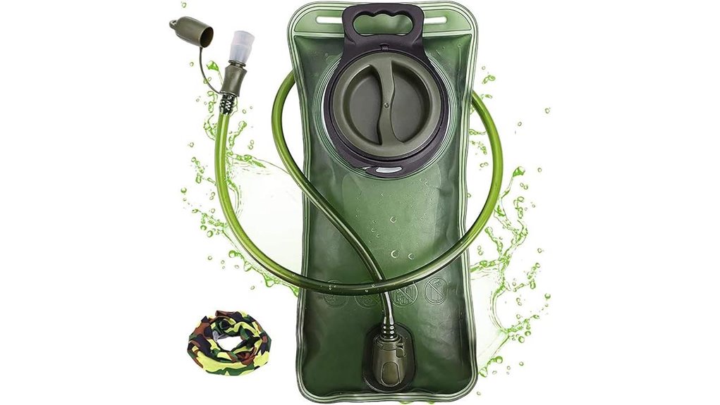 hydration bladder for activities