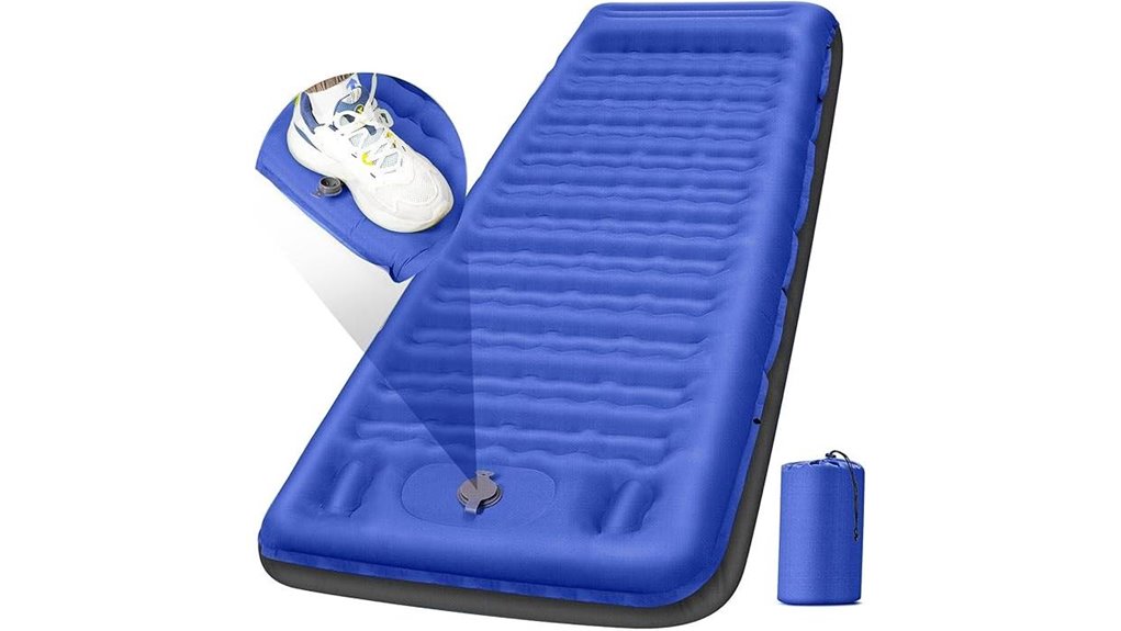 inflatable camping sleeping mat