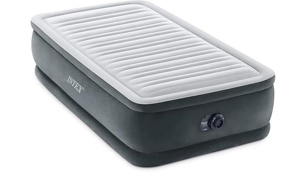 inflatable mattress with pump