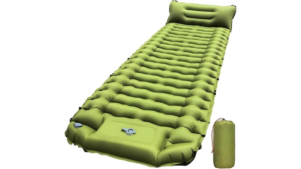 inflatable sleeping pad set