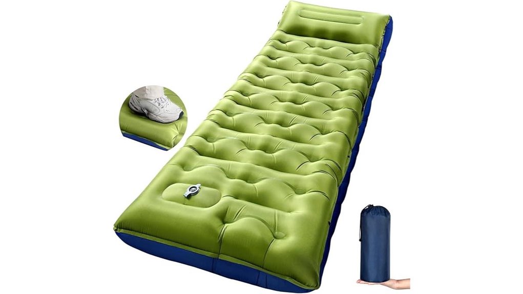 inflatable sleeping pad set