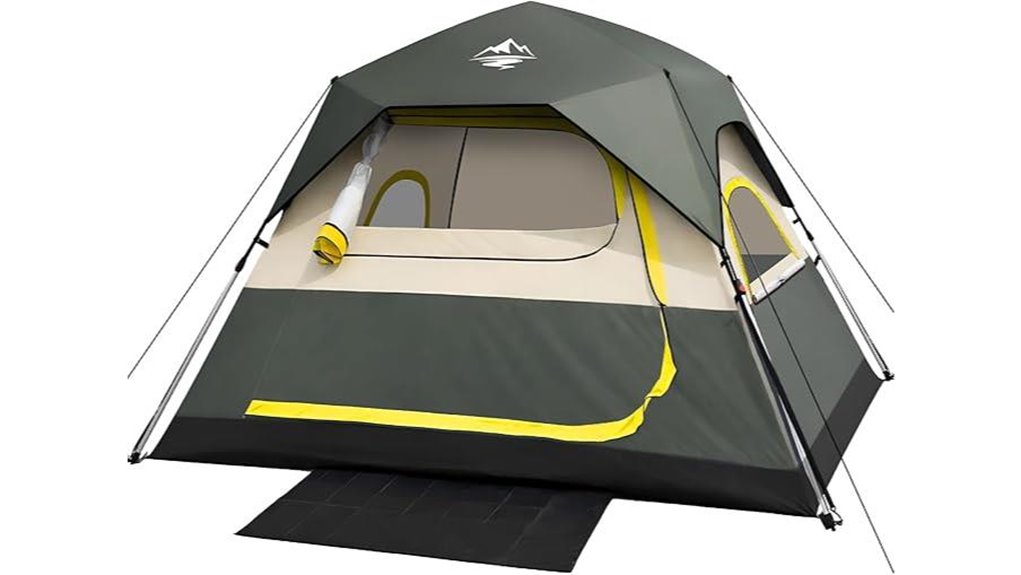 instant cabin tent camping
