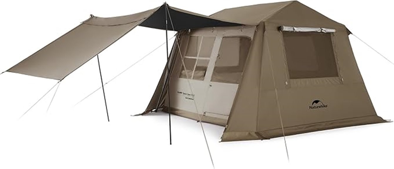 instant waterproof tent design