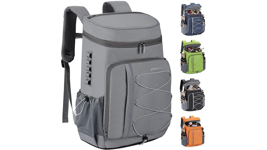 insulated cooler backpack bag