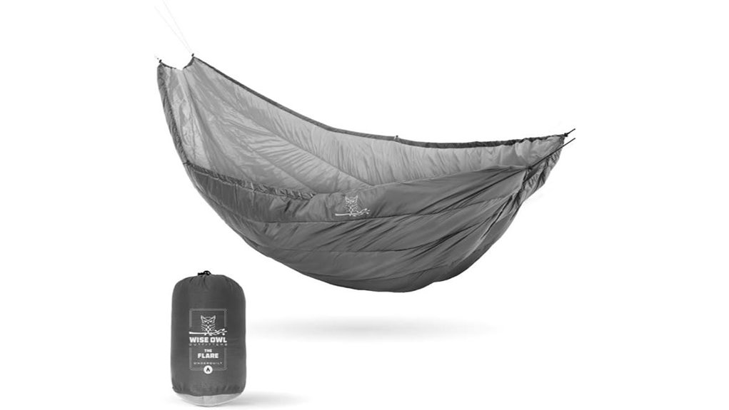 insulated hammock underquilt comfort