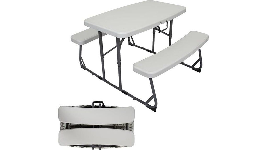 kids picnic table set