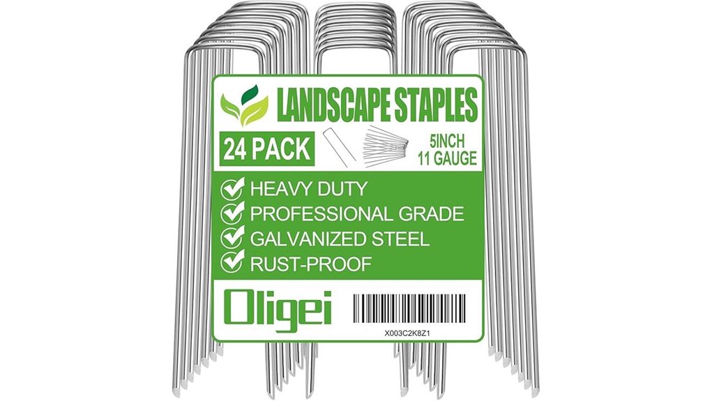 landscaping u shaped garden stakes
