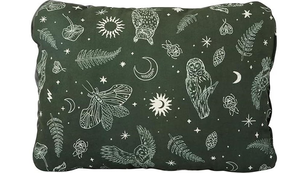 large camping pillow option