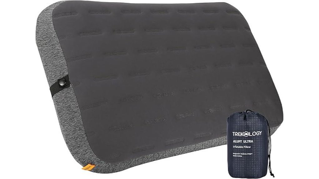 large inflatable camping pillow