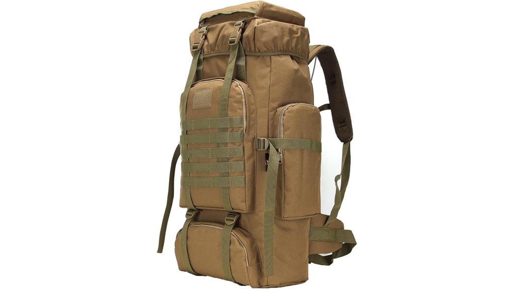 large military hiking backpack