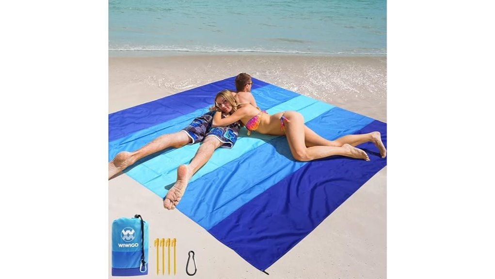 large waterproof beach blanket