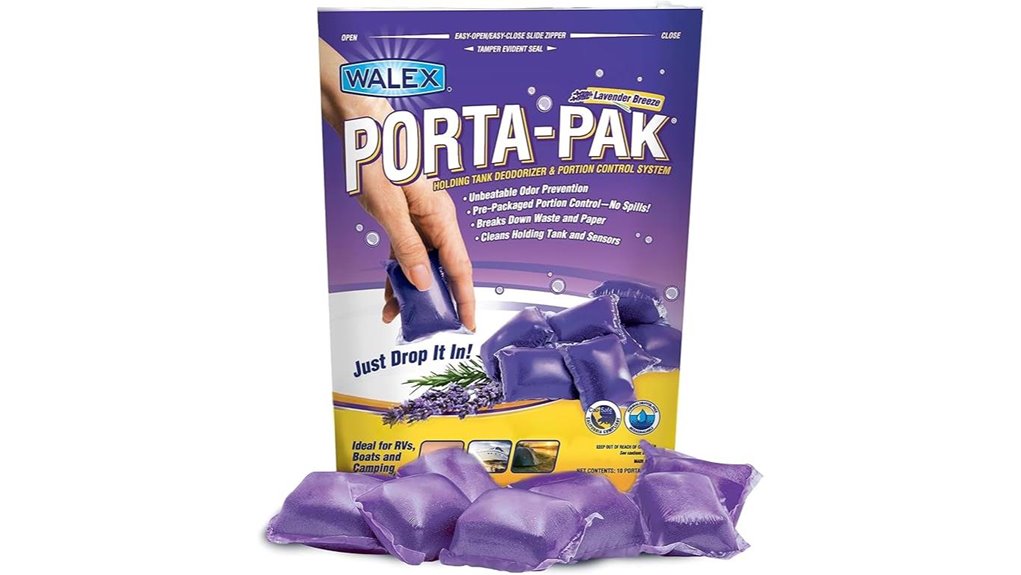 lavender scented tank deodorizer
