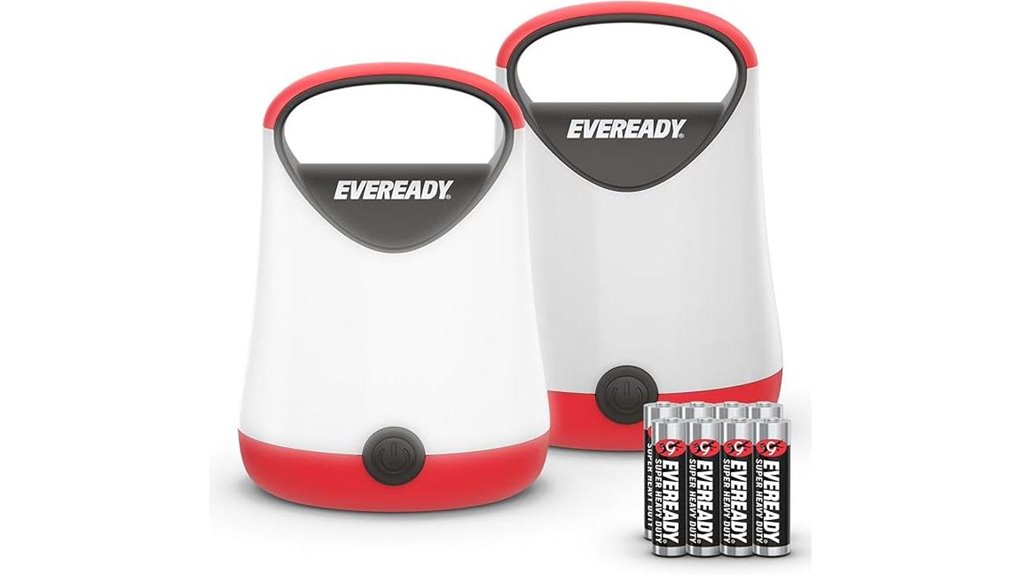 led camping lantern set