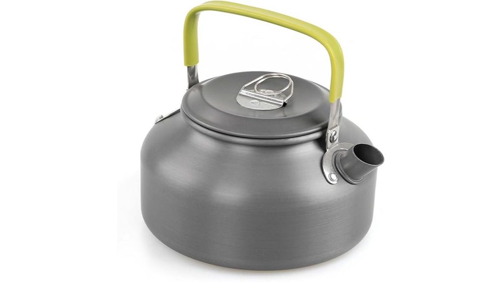 lightweight camping kettle aluminum