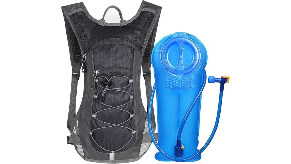 lightweight hydration backpack system
