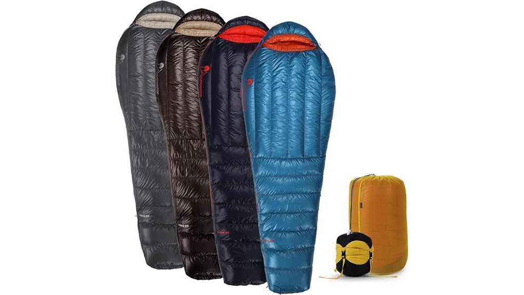 lightweight mummy sleeping bag