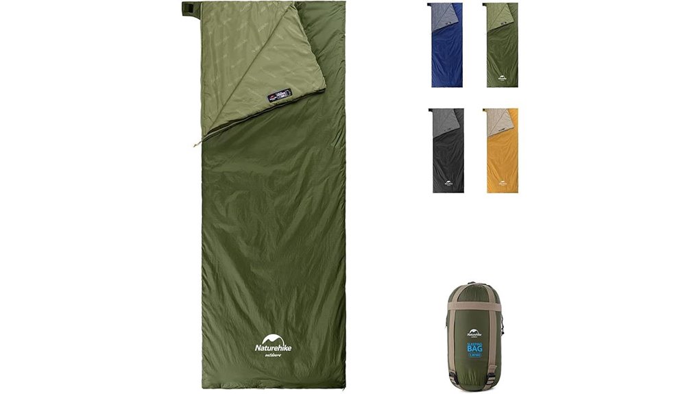 lightweight sleeping bag options