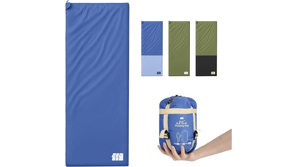 lightweight summer sleeping bag