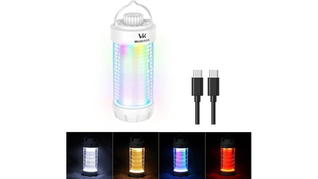 magnetic rechargeable camping lantern