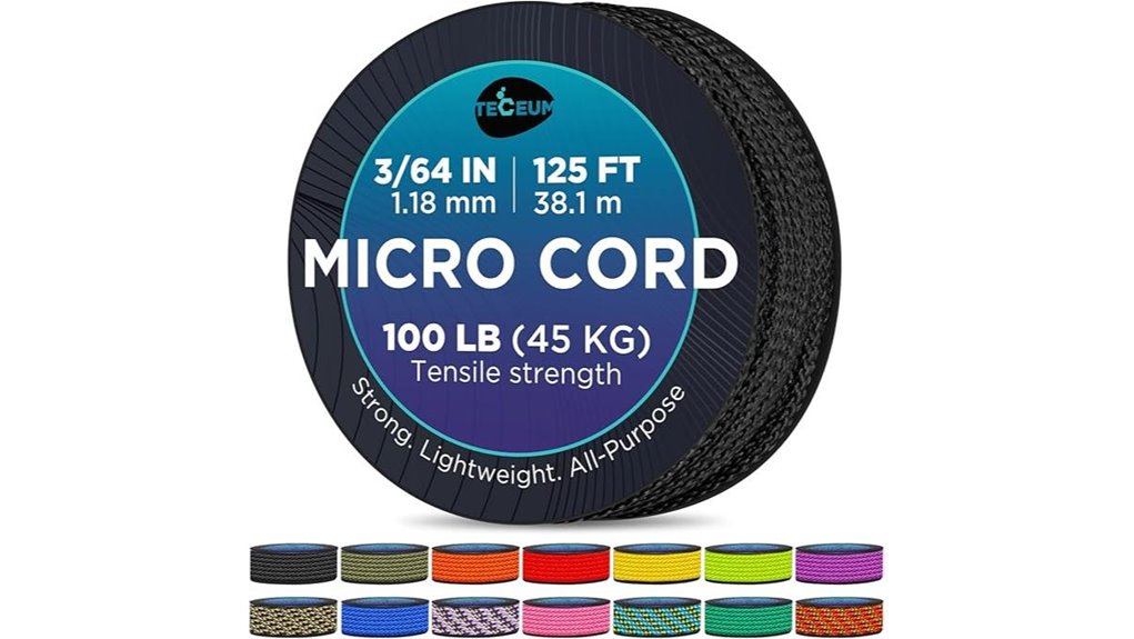 micro utility paracord rope