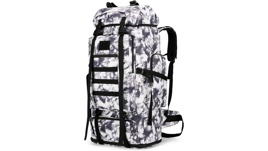military hiking backpack sizes
