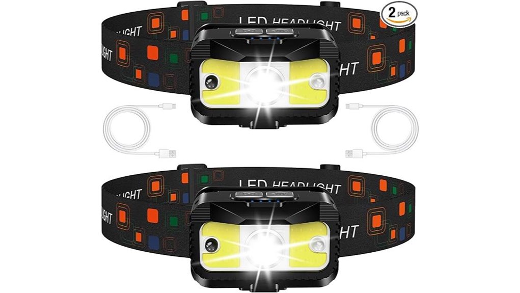 motion sensor headlamp set